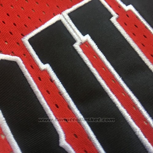 Maglia Manica Corta Chicago Bulls Michael Jordan Rosso